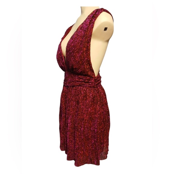 Lulu's Burgundy Backless Dress - Picture 10 of 13